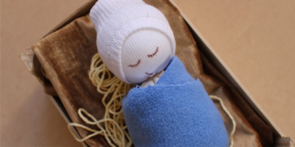 Catholic Family Craft Cuddly Baby Jesus